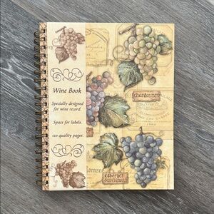 Wine record book
